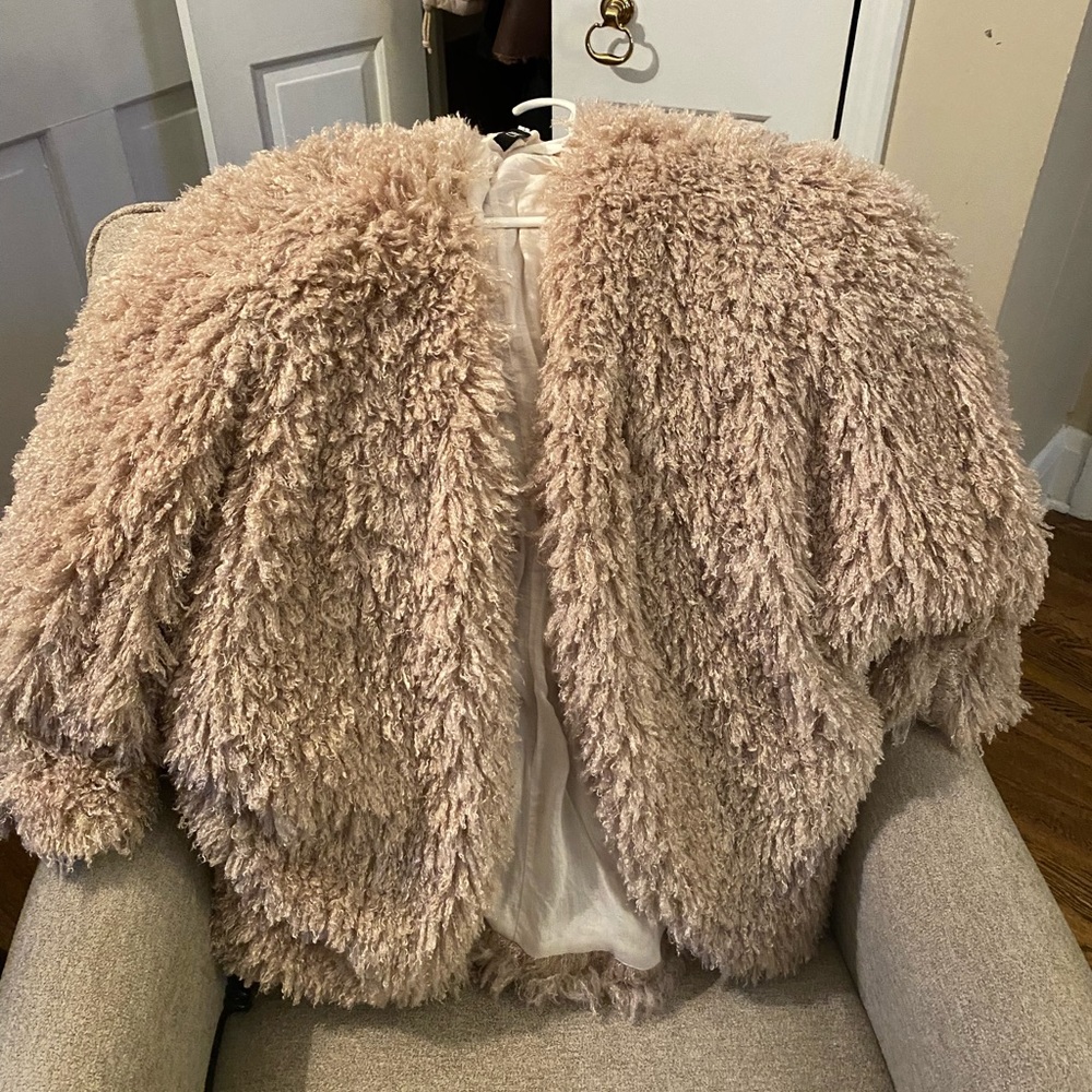 Shaggy jacket!